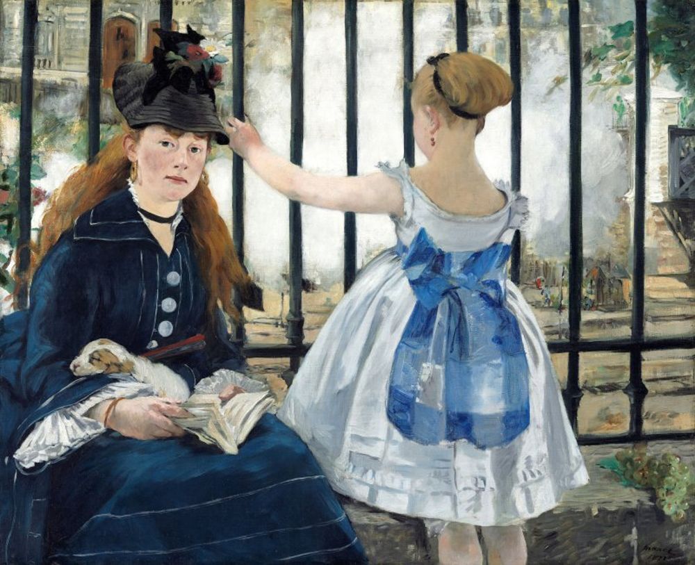 Edouard Manet - Le Chemin de fer.jpg